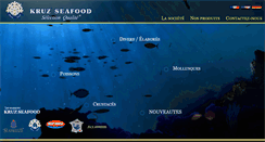 Desktop Screenshot of kruz-seafood.com
